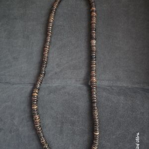 Handmade Brown Beaded Necklace
